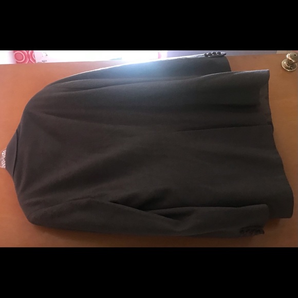 Man’s Sport Coat Camel Hair Grey-Brown Large Fabric Scotland Made USA Orig Owner - Picture 12 of 16